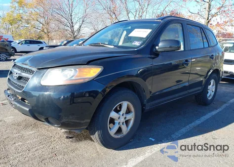 2007 Hyundai Santa Fe Gls из США, поврежденный, VIN KM8SG13D77U141123